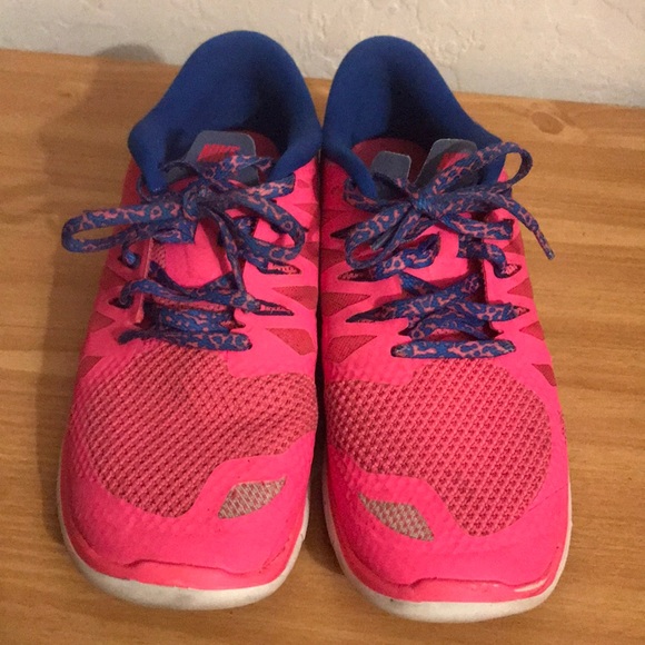 Pink Nike free 5.0 running shoes - Picture 4 of 4